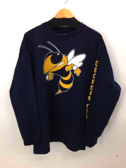 JanSport(ジャンスポーツ) 90S GEORGIA TECH クルーネック長袖Tシャツ メンズ トップス Tシャツ・カットソー