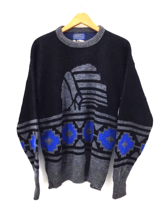 PENDLETON(ペンドルトン) 70S High Grade Western Wear ニット メンズ import：L