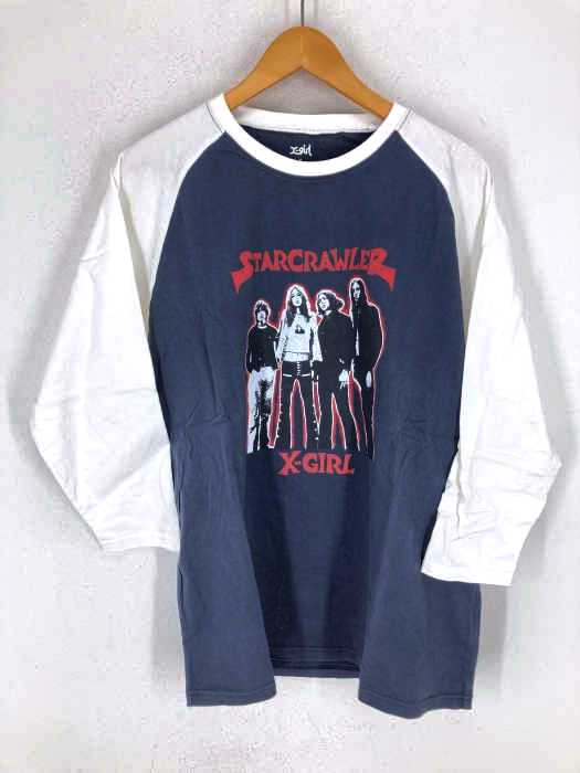 X-girl(エックスガール) 20SS Starcrawler RAGLAN TEE レディース トップス Tシャツ・カットソー