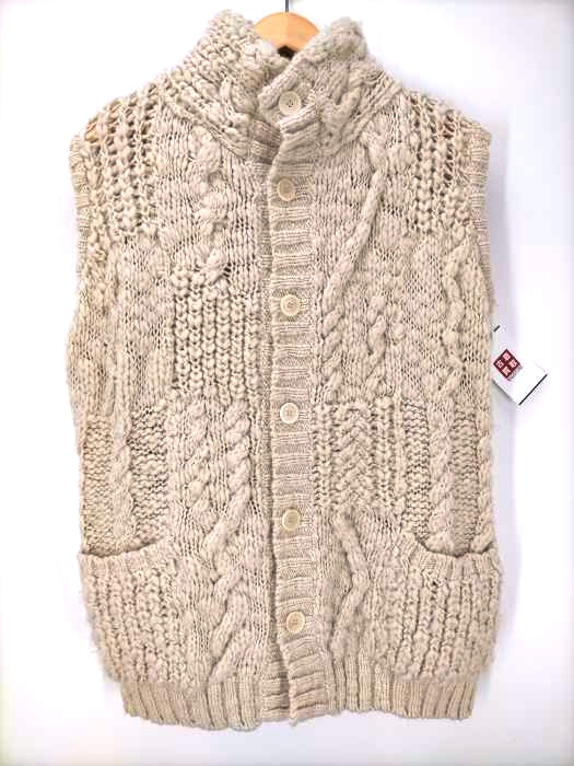 メゾンフラネウール MAISON FLANEUR ニットベスト メンズ EUR：48
