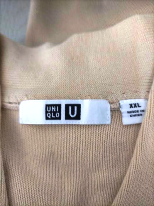 UNIQLO U(ユニクロユー) ミドルゲージVネックカーディガン メンズ JPN：XXL