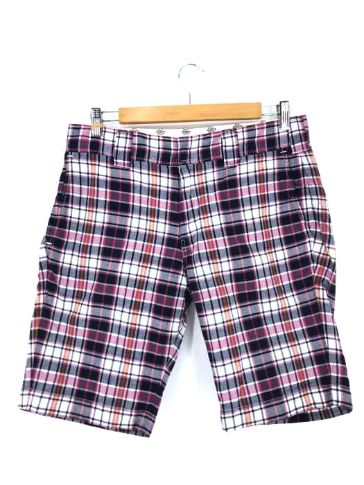 Dickies(ディッキーズ) LOWRIZE WORK MADRAS CHECK SHORT PANTS メンズ  32