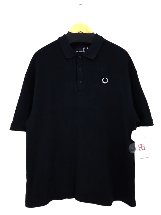 RAF SIMONS(ラフシモンズ) OVERSIZED PRINTED POLO SHIRT メンズ