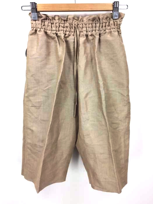 USED古着(ユーズドフルギ) POSTELEGANT linen silk shorts unisex レディース JPN：S