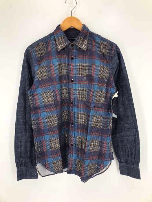 COMME des GARCONS HOMME(コムデギャルソンオム) プリントネルボタンダウンシャツ メンズ JPN：S