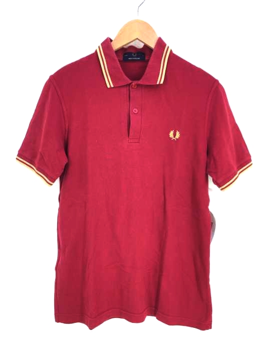 FRED PERRY(フレッドペリー) イングランド製 鹿の子ポロシャツ メンズ UK：38