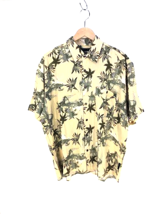 NATURAL ISSUE(ナチュラルイシュー) 花柄 レーヨン アロハシャツ メンズ JPN：L