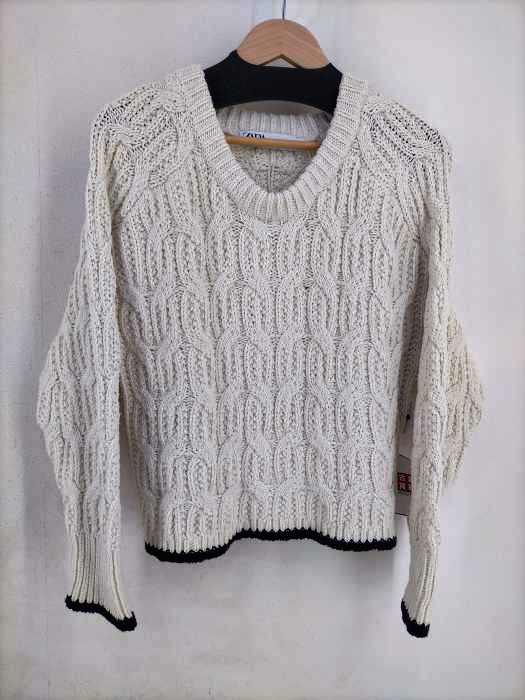 ZARA(ザラ) ケーブルニット レディース JPN：L