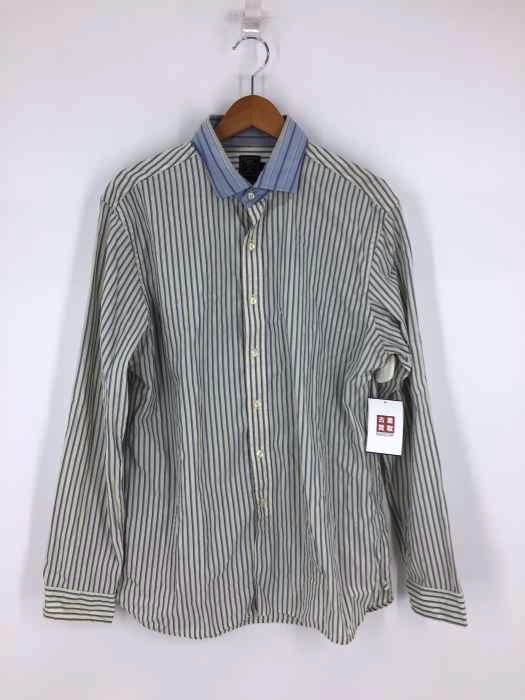 Rugby Ralph Lauren(ラグビーラルフローレン) 襟切替 ストライプシャツ メンズ JPN：L