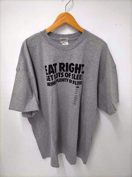 NIKE(ナイキ) 90S 銀タグ デッドストック ラバープリント3段クルーネックTシャツ メンズ JPN：XXL