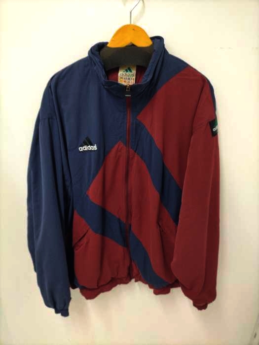 adidas(アディダス) 90s 万国旗タグ フルジップナイロンジャケット メンズ JPN：XL