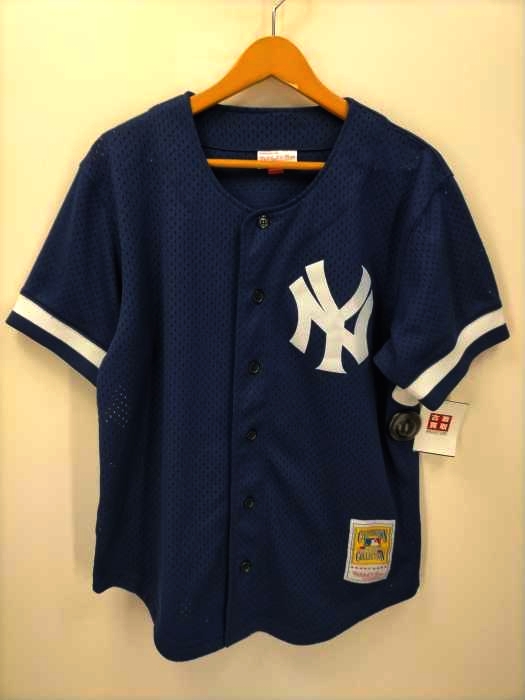 mitchell&ness(ミッチェルアンドネス) ベースボールシャツ メンズ  40(M)