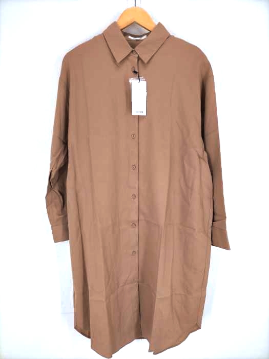 moussy(マウジー) LONG SHIRT DRESS レディース  FREE