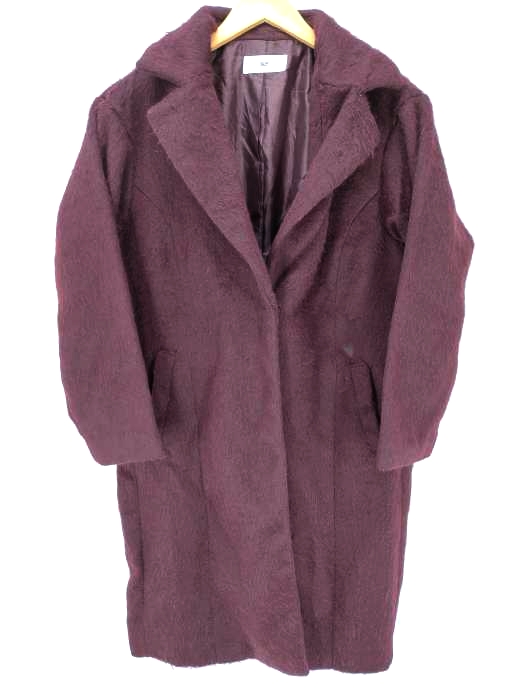 スライ SLY SHAGGY CHECK OVER COAT レディース  2