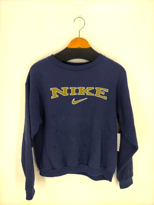 NIKE(ナイキ) USA製 銀タグ ロゴプリントスウェット レディース  XL