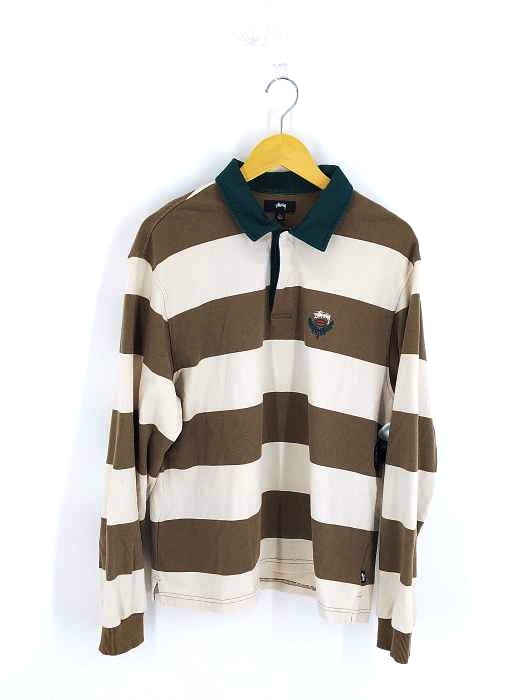 Stussy(ステューシー) 21AW BIG STRIPE RUGBY メンズ import：L