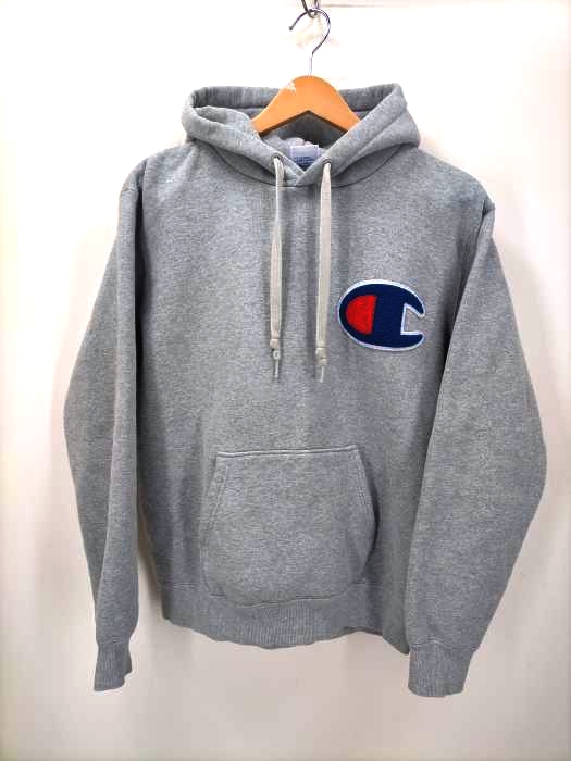 Champion(チャンピオン) ビッグCロゴ プルオーバーパーカー レディース JPN：L