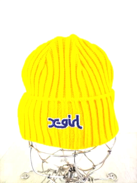 X-girl(エックスガール) RIB KNIT CAP レディース ONE SIZE