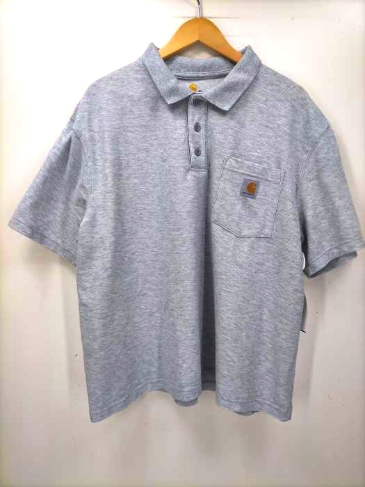 カーハート Carhartt ロゴ刺繍 ポロシャツ メンズ JPN：XL