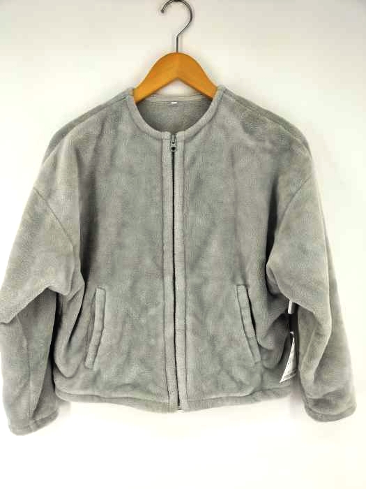 ムジルシリョウヒン 無印良品 あたたかファイバー着る毛布 ノーカラージャケット レディース  XS-S