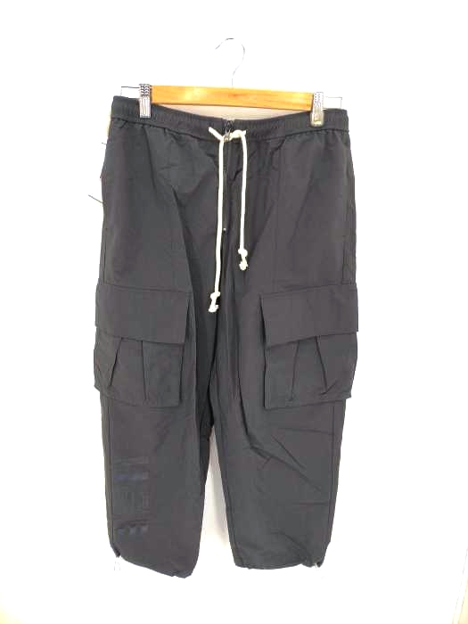 ユーズドフルギ USED古着 {{IISE}} クロップド ナイロンカーゴパンツ メンズ  M