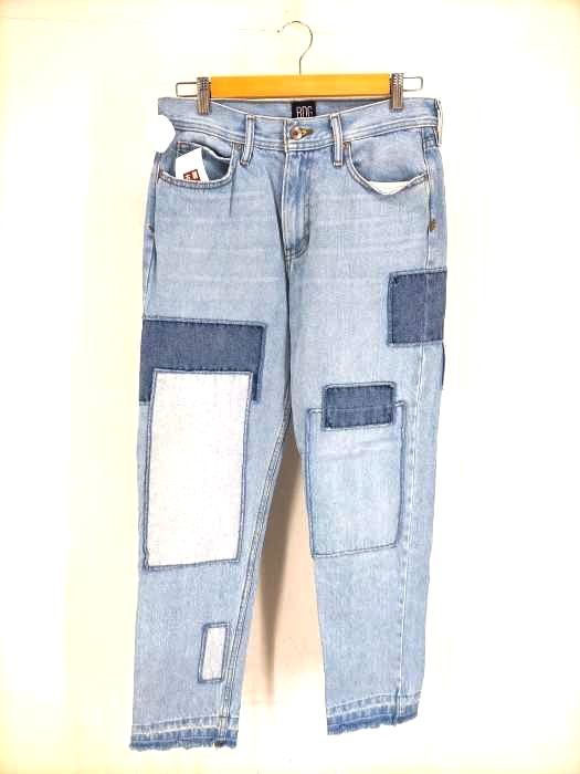 アーバンアウトフィッターズ BDG URBAN OUTFITTERS DAD SLIMTAPER FIT パッチワーク デニムパンツ メンズ  31X32