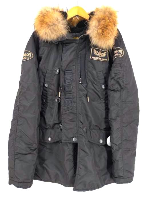 バンソン VANSON IDEALZIP N-3B メンズ JPN：L