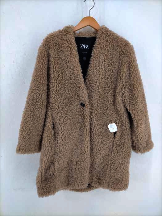 ザラ ZARA ファーコート レディース JPN：S