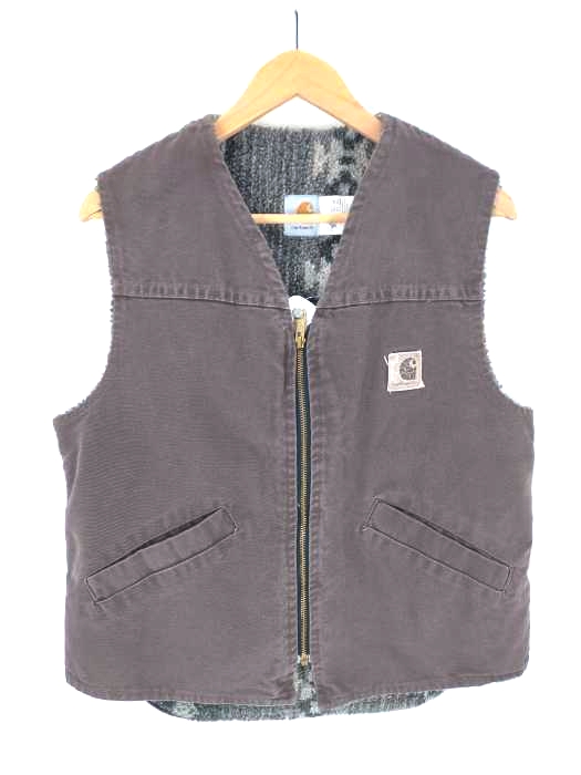 カーハート Carhartt USA製 裏ボア ダックベスト メンズ JPN：M