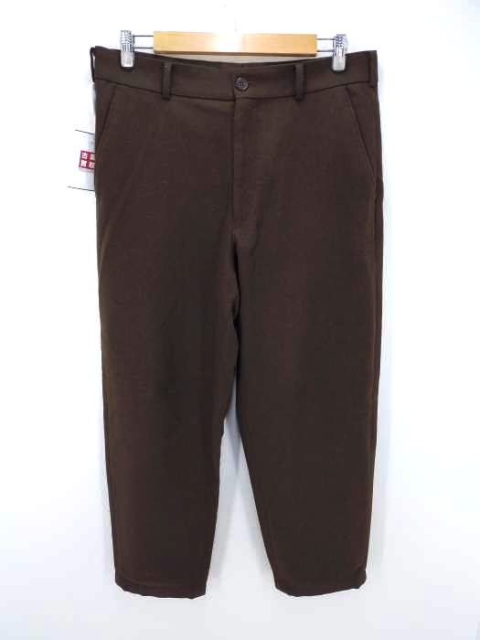 UNIQLO U(ユニクロユー) ウールブレンド ワイドフィットパンツ メンズ  85cm