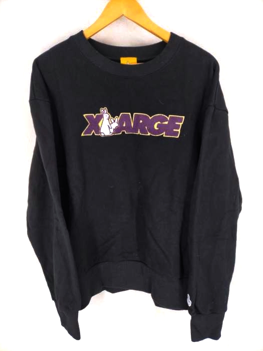 XLARGE(エクストララージ) Logo Crew Sweat メンズ JPN:XL