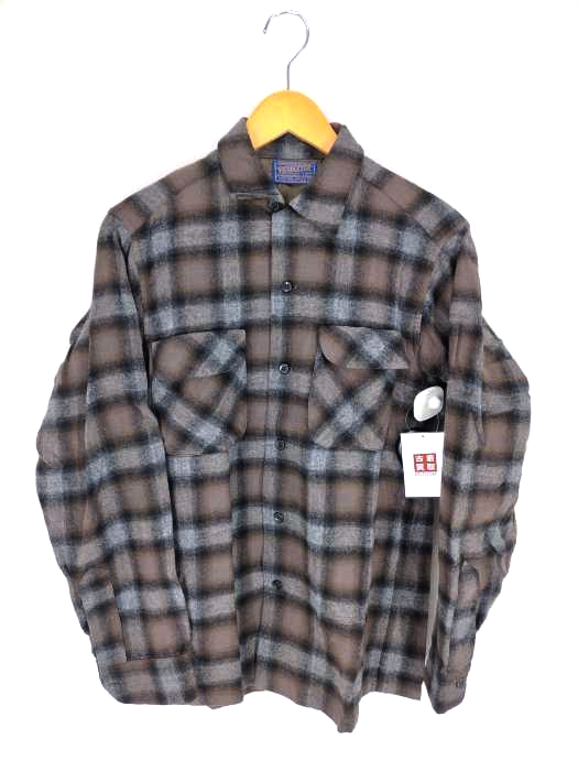 PENDLETON(ペンドルトン) 60S ウール オープンカラーチェックシャツ メンズ JPN：S