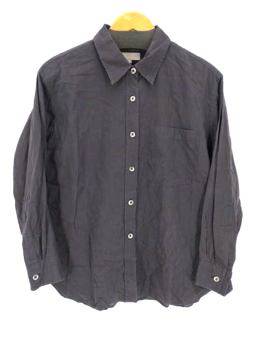 MARGARET HOWELL(マーガレットハウエル) 18SS SOFT WASHED COTTON Relaxed Shirt レディース JPN：2