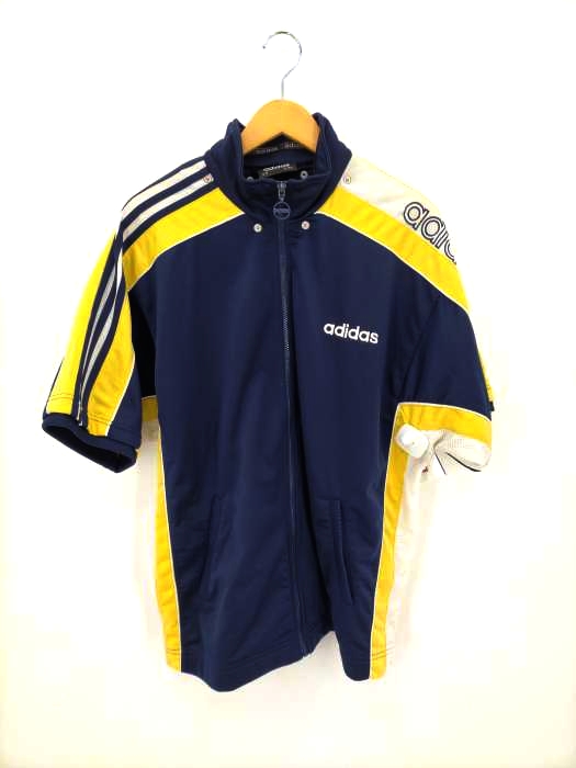 adidas(アディダス) 90S ハーフスリーブトラックジャケット メンズ import：M