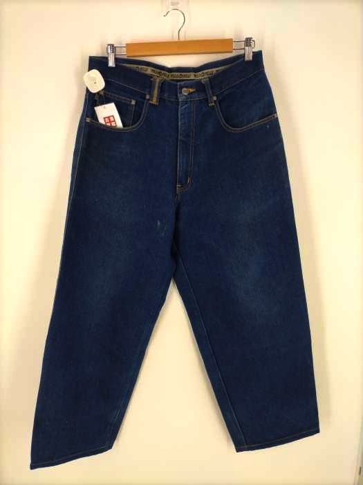 pelle pelle(ペレペレ) インディゴワイドデニムパンツ メンズ US：34-35