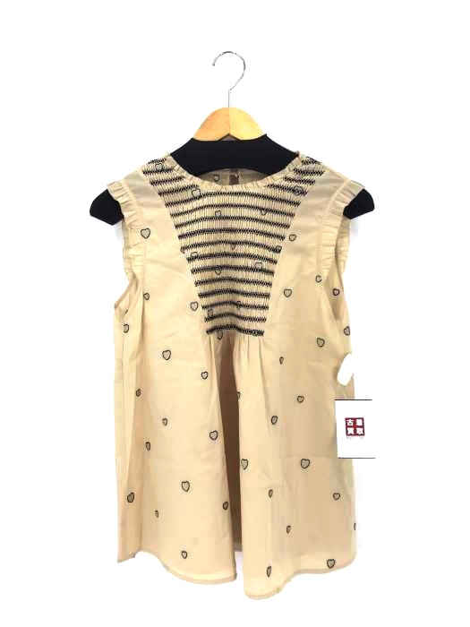 SLOBE IENA(スローブイエナ) ハート刺繍チュニックブラウス レディース FREE