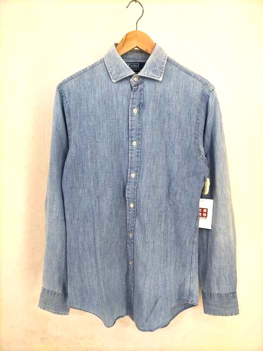 Polo by RALPH LAUREN(ポロバイラルフローレン) SLIM FIT ホリゾンタルカラーシャツ メンズ JPN：S