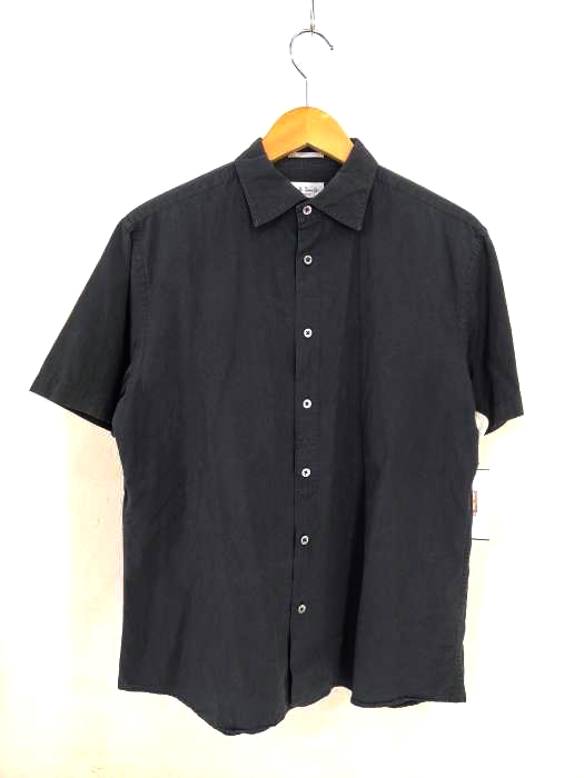 Paul Smith LONDON(ポールスミスロンドン) 日本製 コットンリネン 半袖シャツ メンズ JPN：M