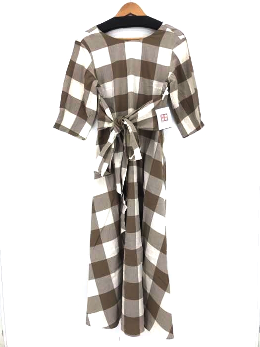 moussy(マウジー) BLOCK CHECK DRESS レディース  1