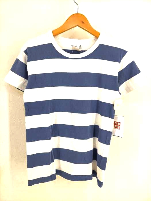 agnes b.(アニエスベー) ボーダー半袖Tシャツ レディース JPN：1