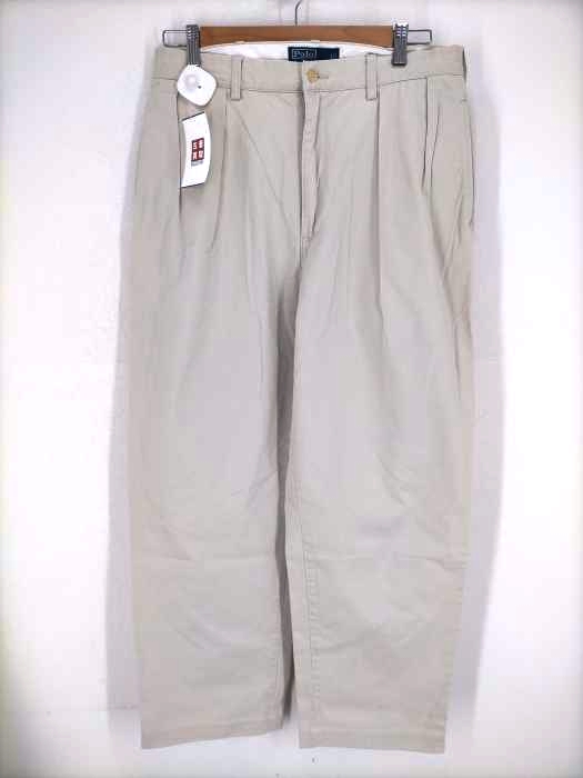 Polo by RALPH LAUREN(ポロバイラルフローレン) 90S POLO CLASSIC CHINO ANDREW PANT 2タックチノパンツ メンズ  34/32