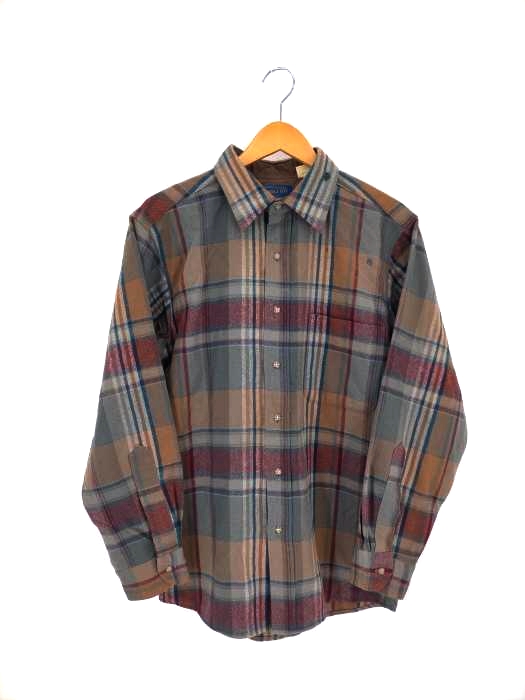 PENDLETON(ペンドルトン) USA製 チェック ネルシャツ メンズ import：L