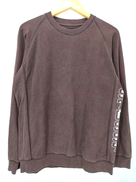 Stussy(ステューシー) 90S-00S サイドパネルプリント ラグランスウェット メンズ import：L