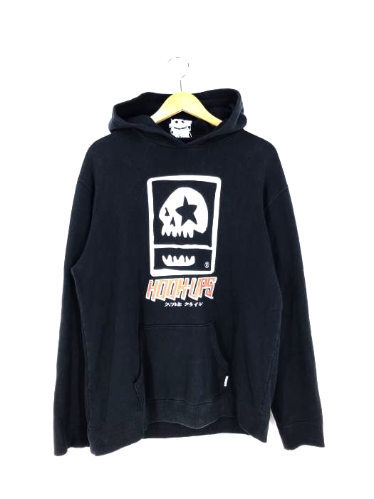 MxMxM(マジカルモッシュミスフィッツ マモミ) ジェルミクライン×マミモ プリントパーカー メンズ JPN：L