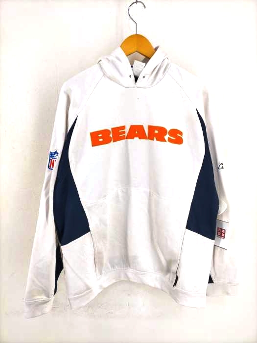 Reebok(リーボック) NFL BEARS ポリエステルプルオーバーパーカー メンズ JPN：L