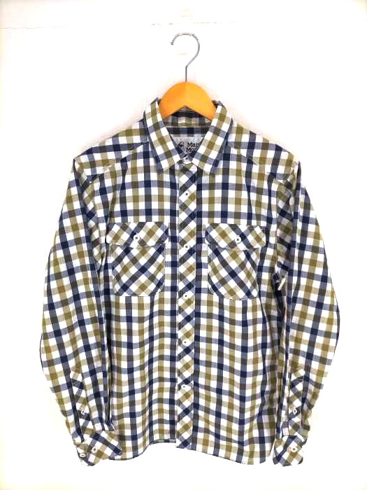 マーモット MARMOT チェックシャツ メンズ JPN：M