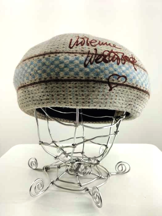 ヴィヴィアンウエストウッド Vivienne Westwood ウール ベレー帽 レディース M