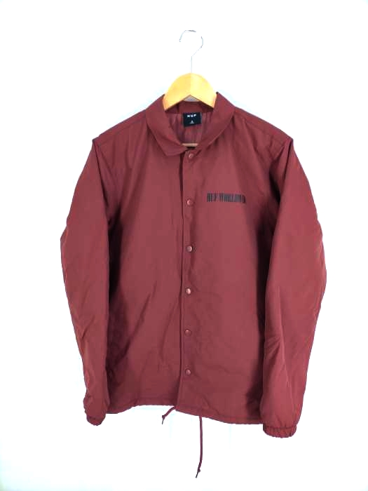 ハフ HUF ロゴプリントコーチジャケット メンズ JPN：S