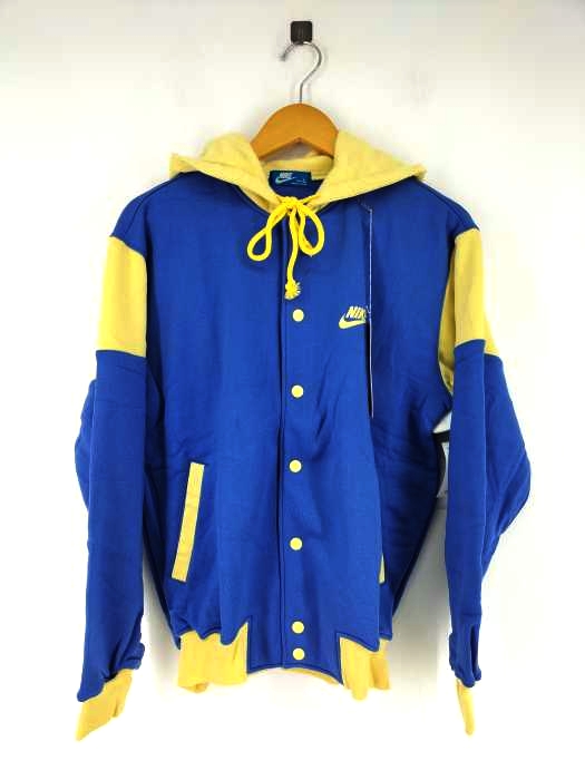 ナイキ NIKE 80-90S 日本製 スナップボタン 2トーン パーカー メンズ  L