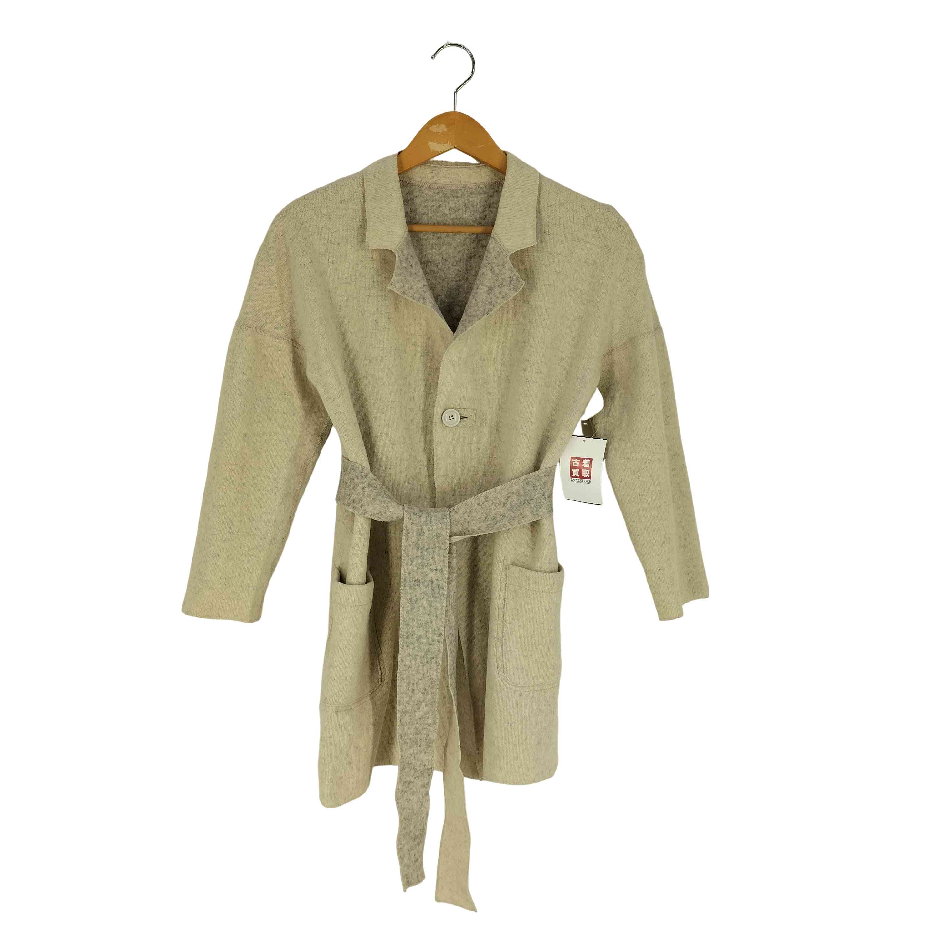 DoCLASSE(ドゥクラッセ) アンゴラ混 2B ニットジャケット レディース 5【中古】【ブランド古着バズストア】